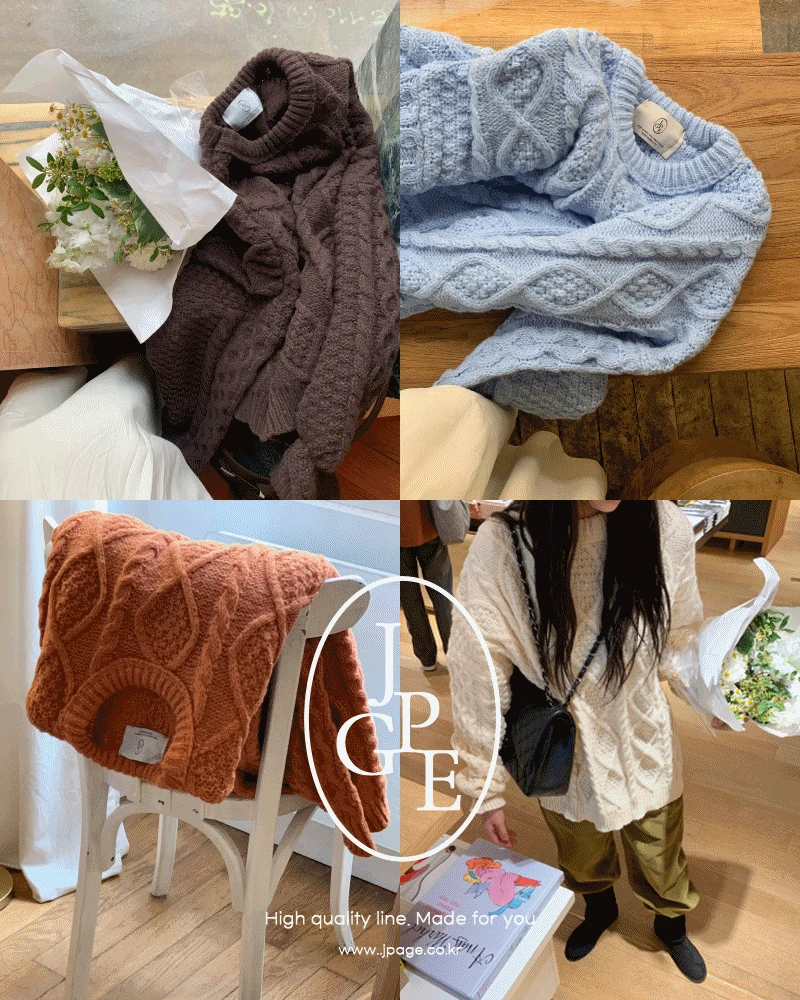 [MADE JPAGE] (WOOL30) 트위티 피셔 오버 니트_nt  주문폭주❤️제작할인10%