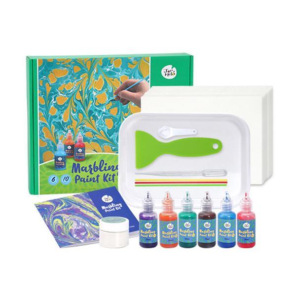 ★상반기특가★[교구] 리틀호안미로 - 마블링 물감놀이 6색- 웅진책방