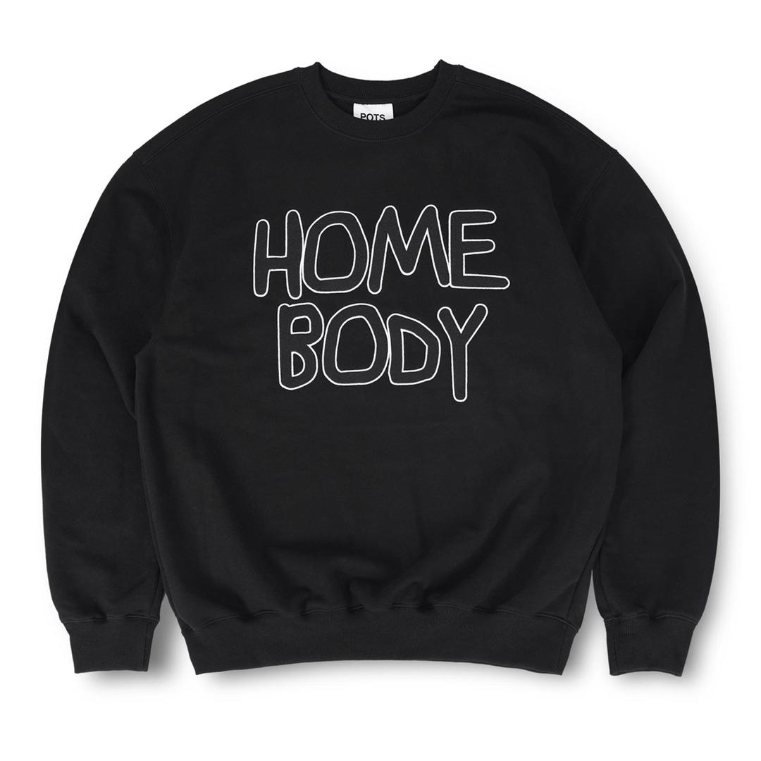 HOMEBODY SWEATSHIRT (BLACK)