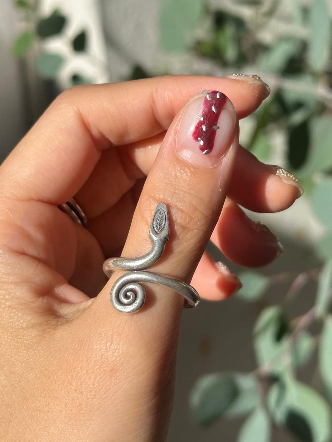Snake Spiral Karensilver Ring⚕️ | 후루츠패밀리