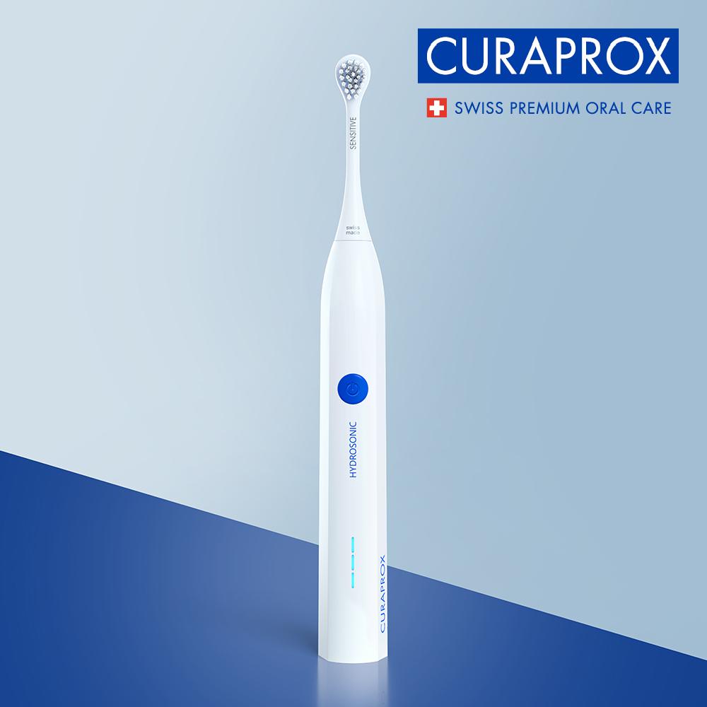 큐라덴 큐라프록스 하이드로소닉 Easy 3단 전동음파칫솔 (핸들 1+리필모 1+충전기+케이스)