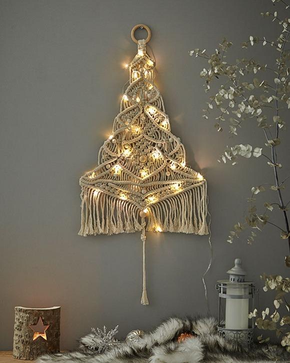 마크라메 트리 벽걸이 인테리어소품  - 이브