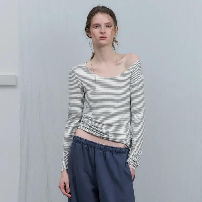 [2nd] Izzy stripe tee (3 color)