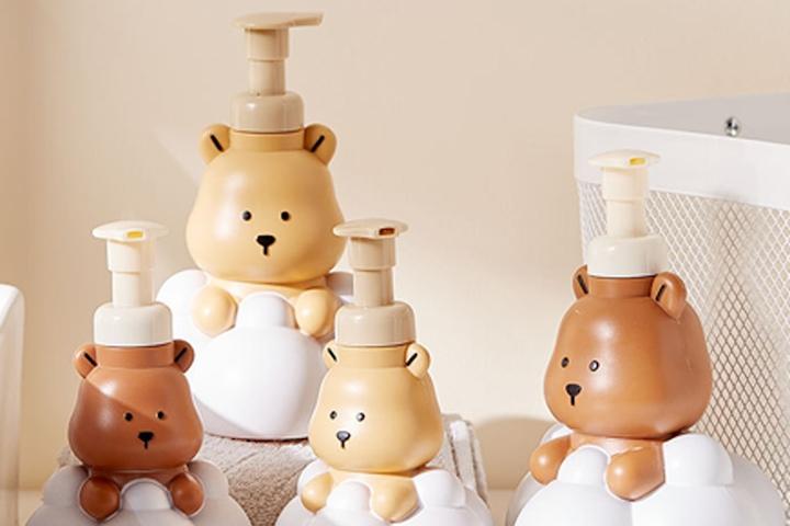 곰돌이 디스펜서 버블형핸드워시 욕실 거품 손세정제