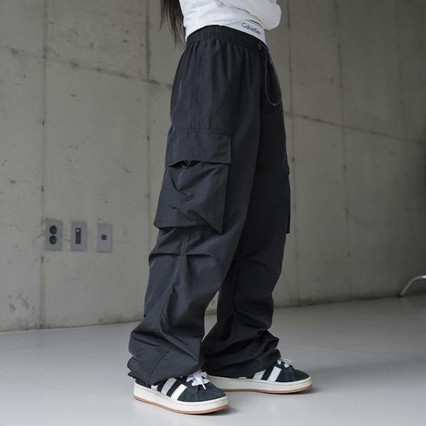 [BINARY01]루아 카고 조거 와이드 팬츠