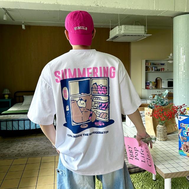 [1+1SALE]155종 핫썸머 아이스 오버핏 프린팅 반팔 모음집