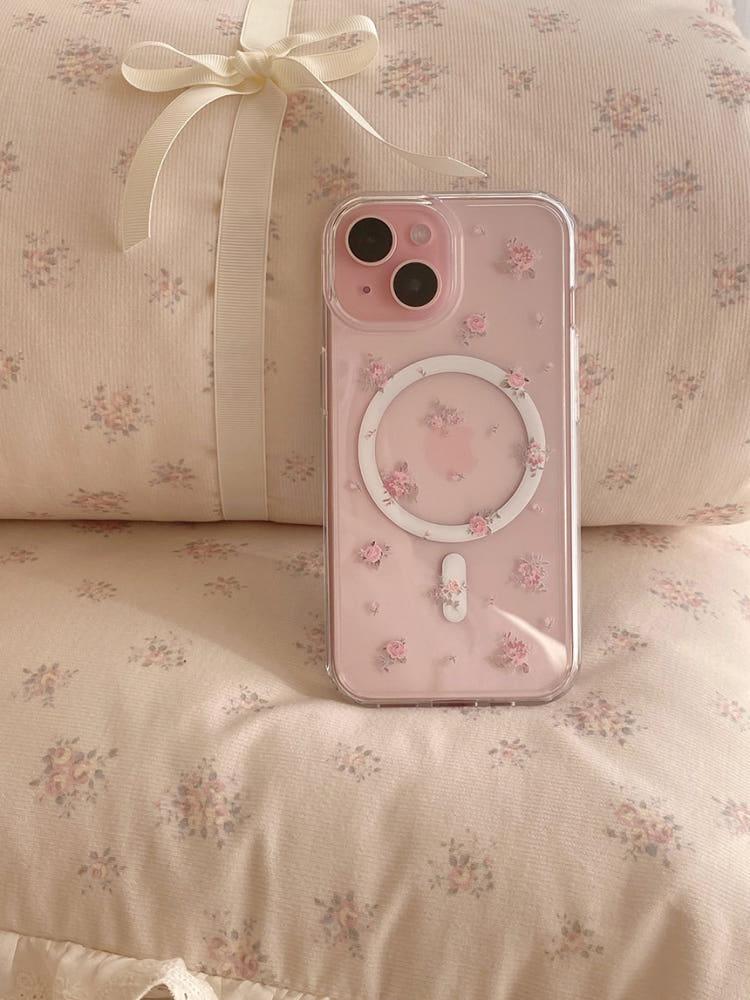 로즈레터 맥세이프 젤하드 케이스 아이폰15