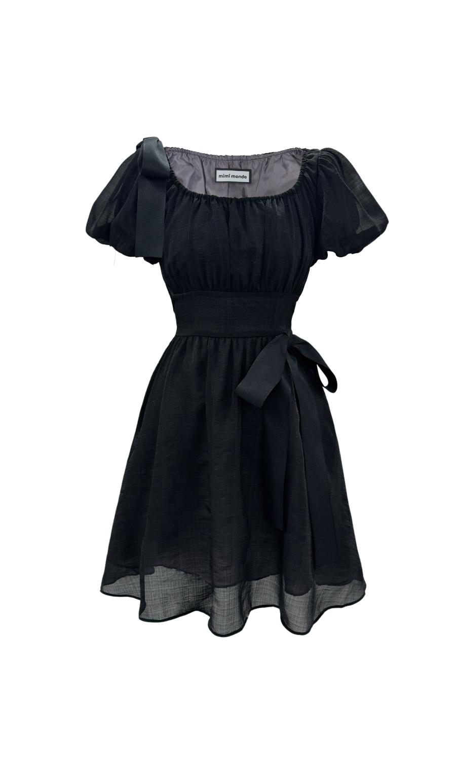 Ribbon broach dress (twinkle)