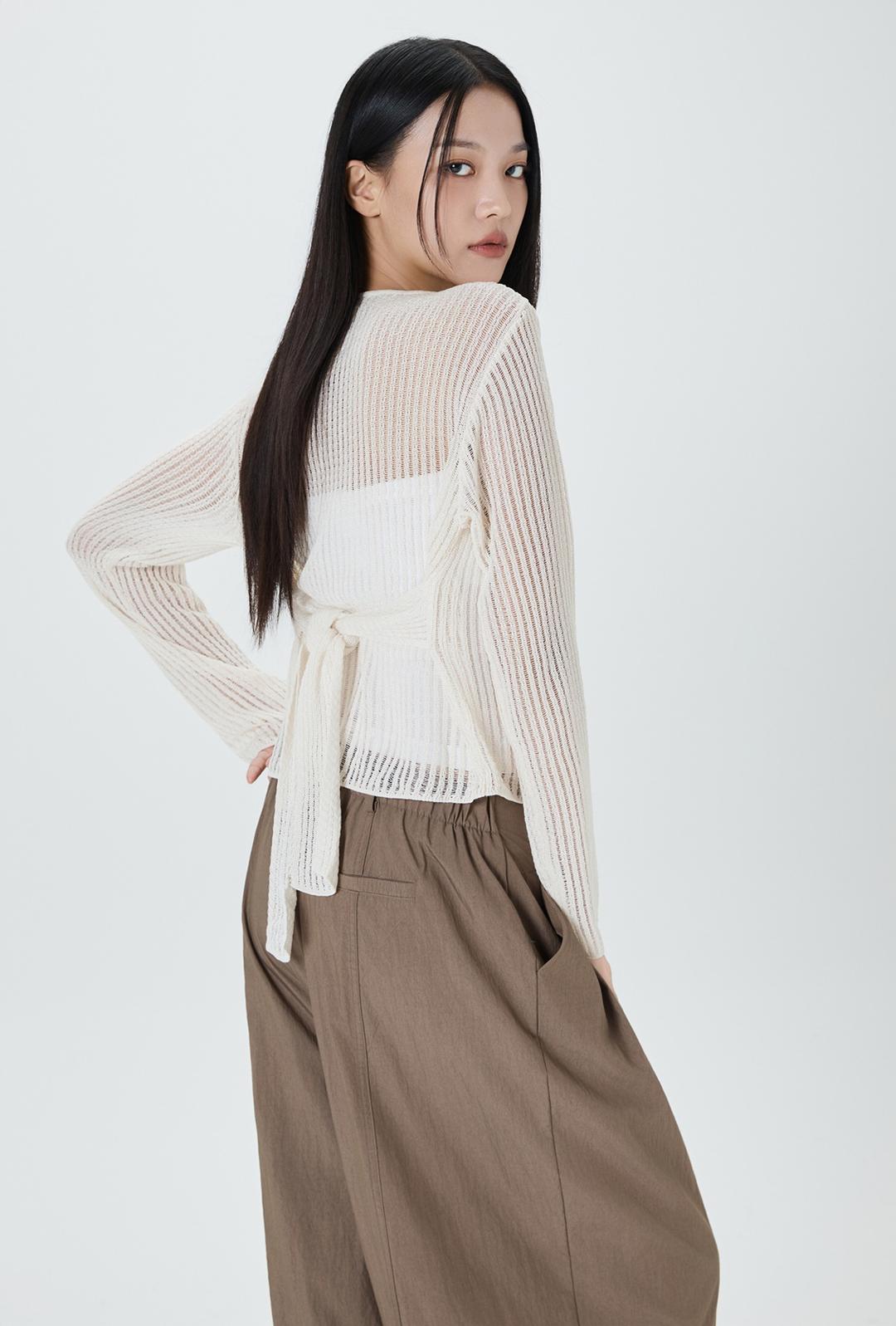 [리오더]네트 타이 풀오버 RE KAF61SS_MIWKAF83QT