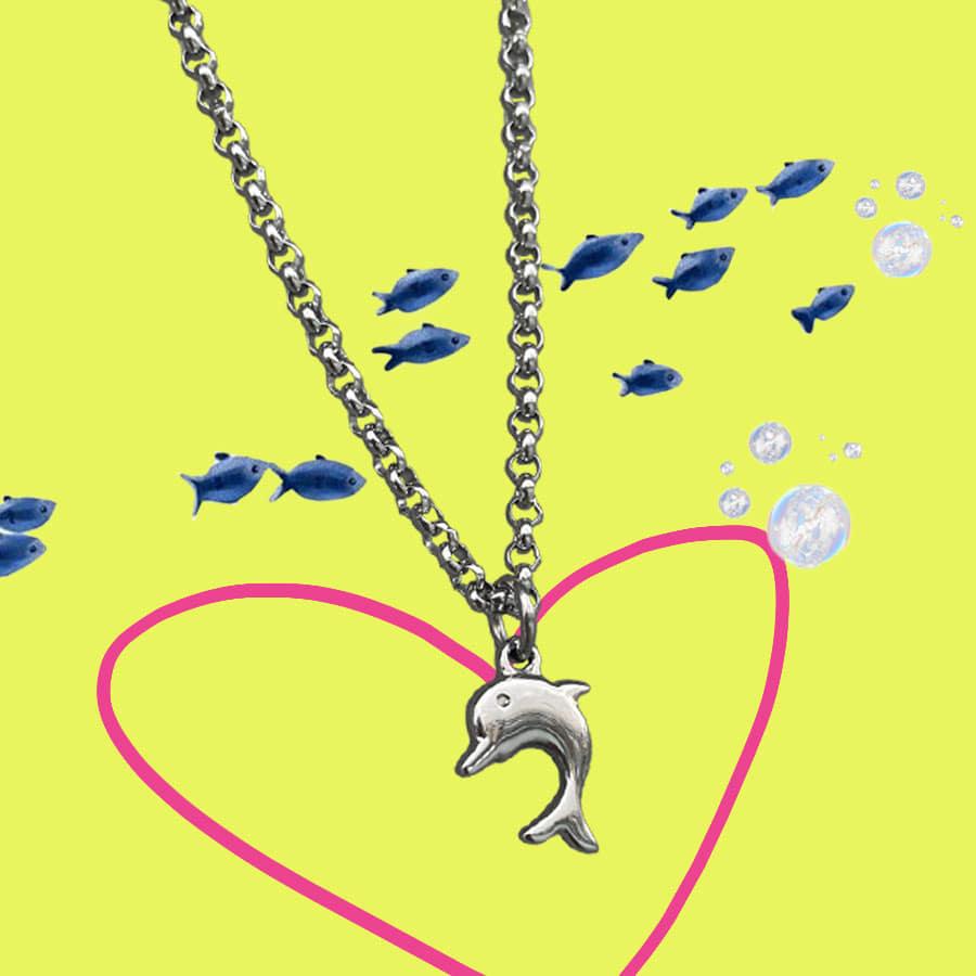Dolphin necklace
