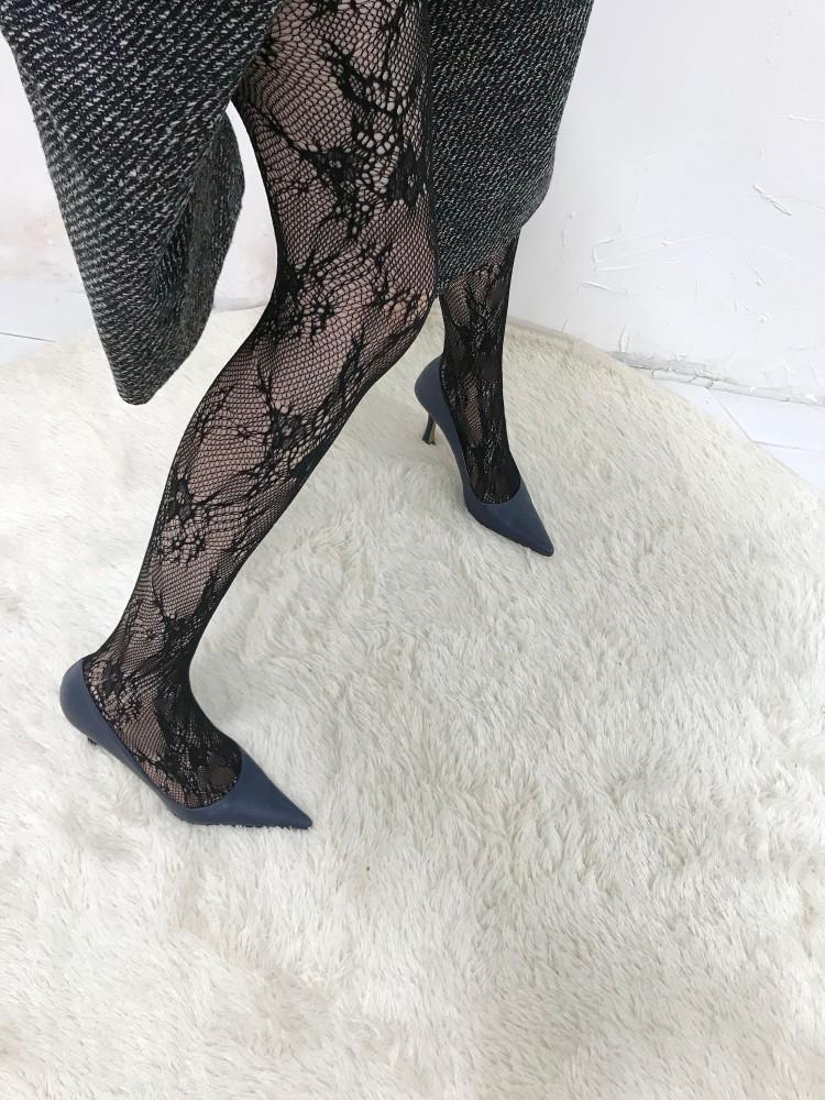 망사 그물 스타킹