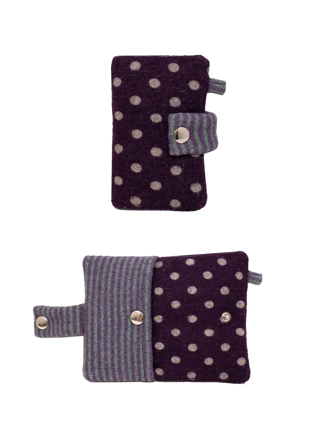 Snug card wallet (purple)
