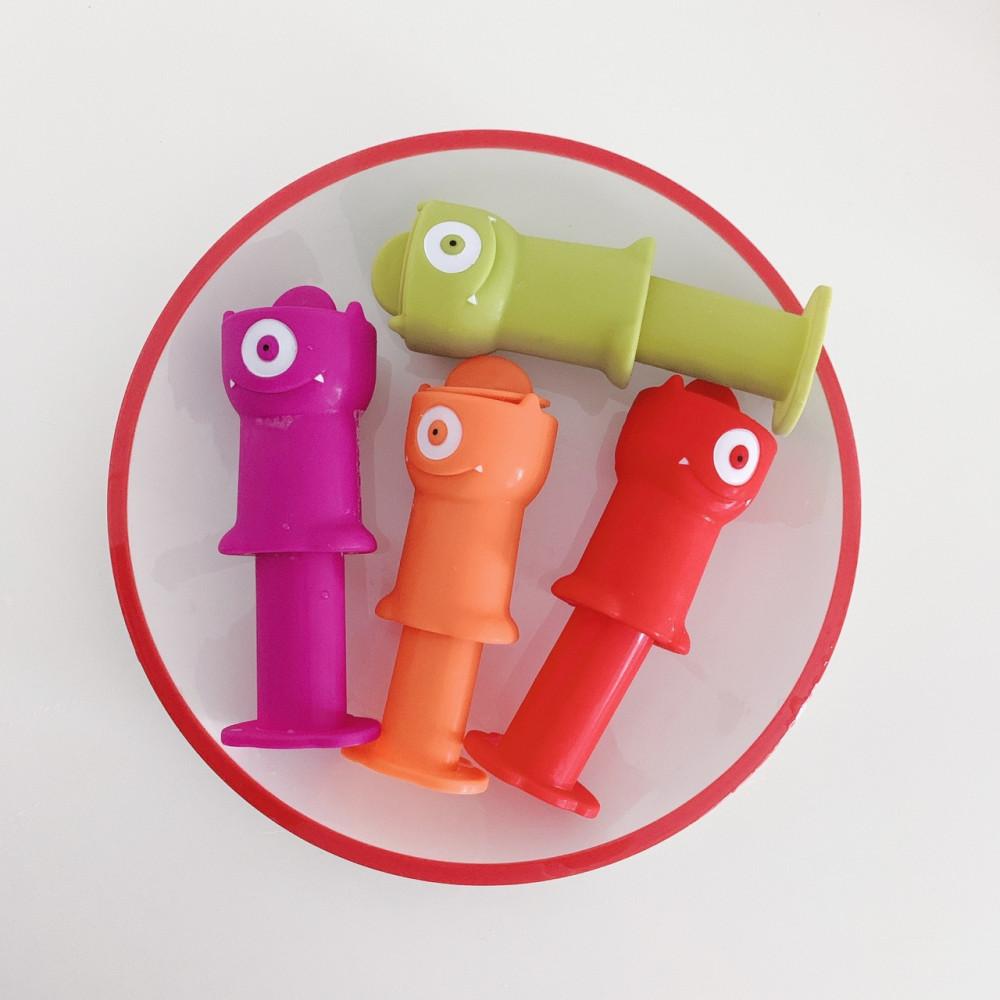 몬스터 아이스크림 몰드 1박스(4개포함), 아이스바