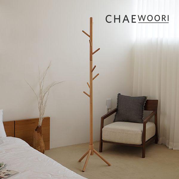 원목 철제 스탠드 튼튼한 조립식 옷걸이 행거 7종 택1