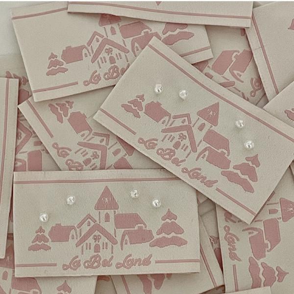 Winter village label (3ea)