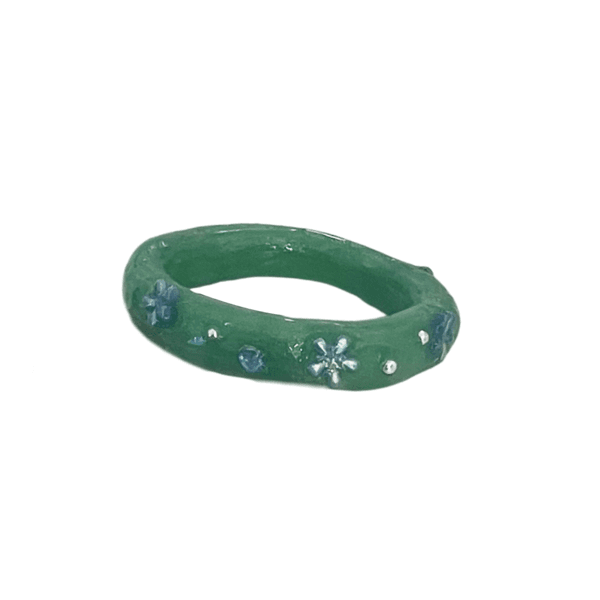 [vivifloring] flowerring_green / 비비플로링 플라워링 _그린