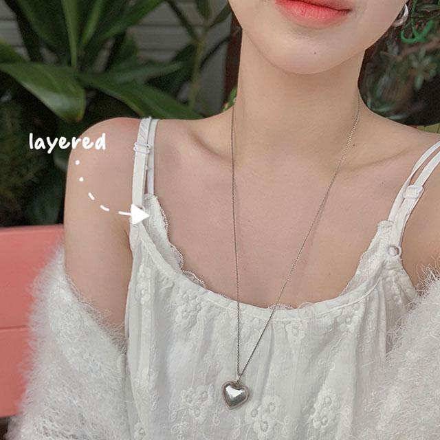 에이비글 [간절기💫레이어드] 캡내장 이너 레이스 나시  뷔스티에 끈 조절 노브라 골지 크롭 브라탑