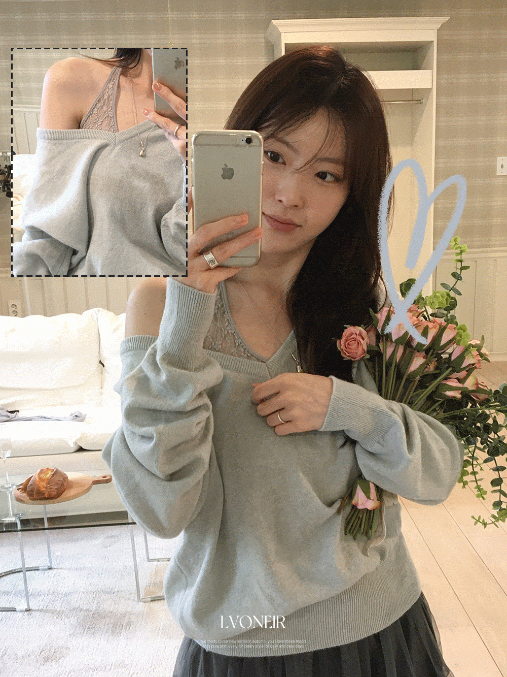 [문의폭주/데일리] 웨얼 울 딥 브이넥 니트 nt (4color)