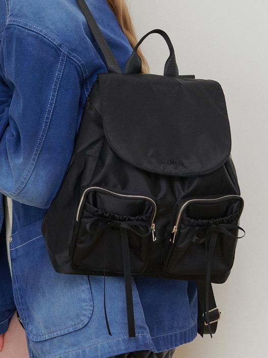 FRILCA POCKET BACKPACK_BLACK