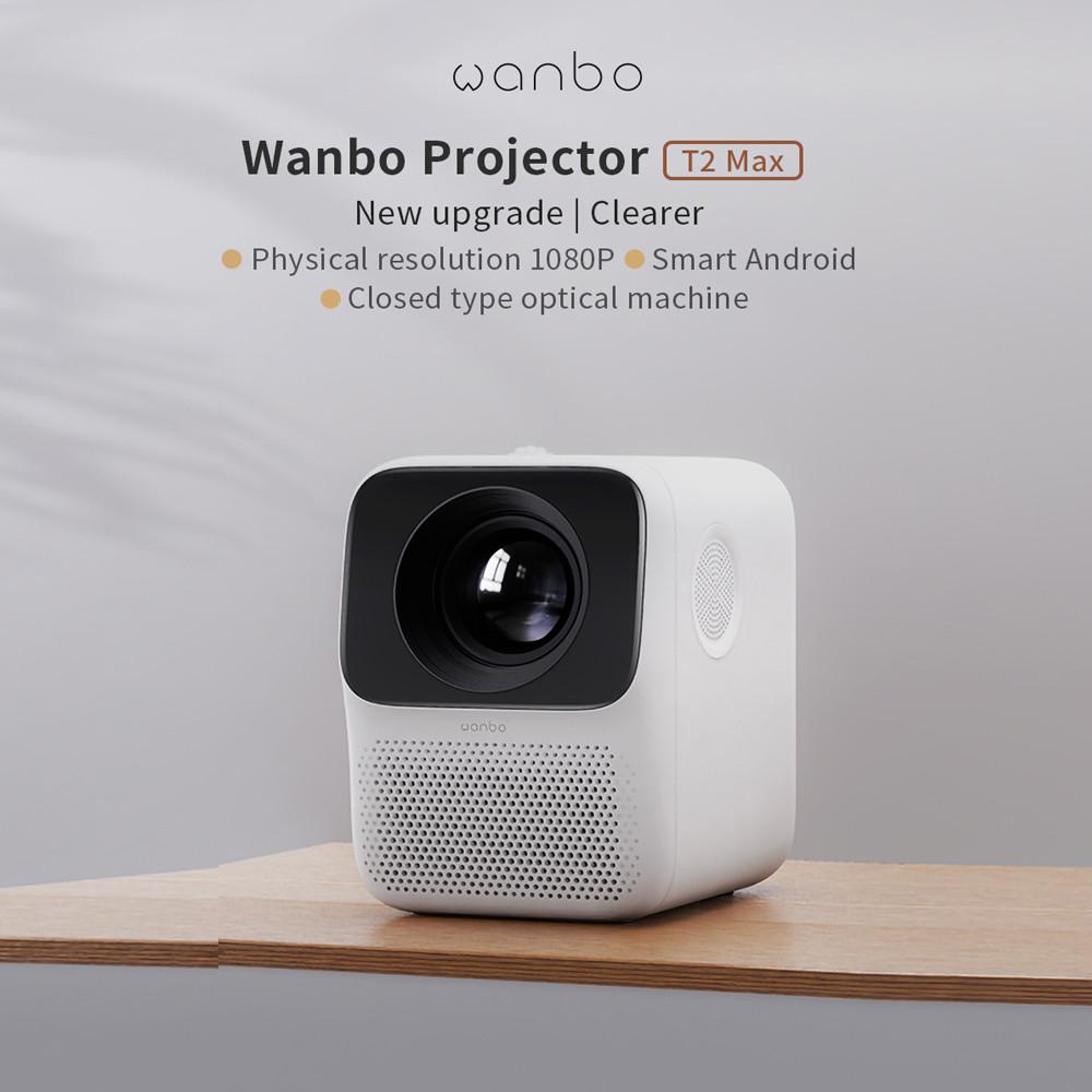 샤오미 완보  Wanbo  휴대용 미니 빔 프로젝트 T2 MAX 글로벌 버전