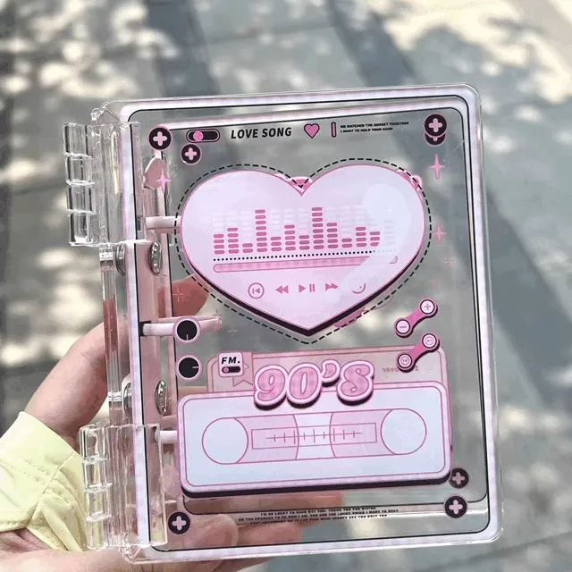 [당일출고]아크릴 다이어리 다꾸 스티커 3공다이어리 포토앨범