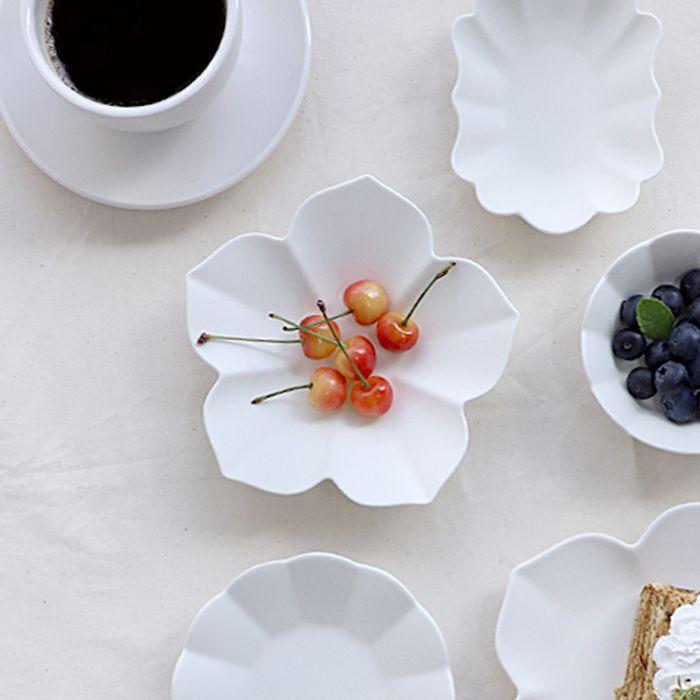 플로렌스 무광 도자기 플라워찬기 6인치 1p