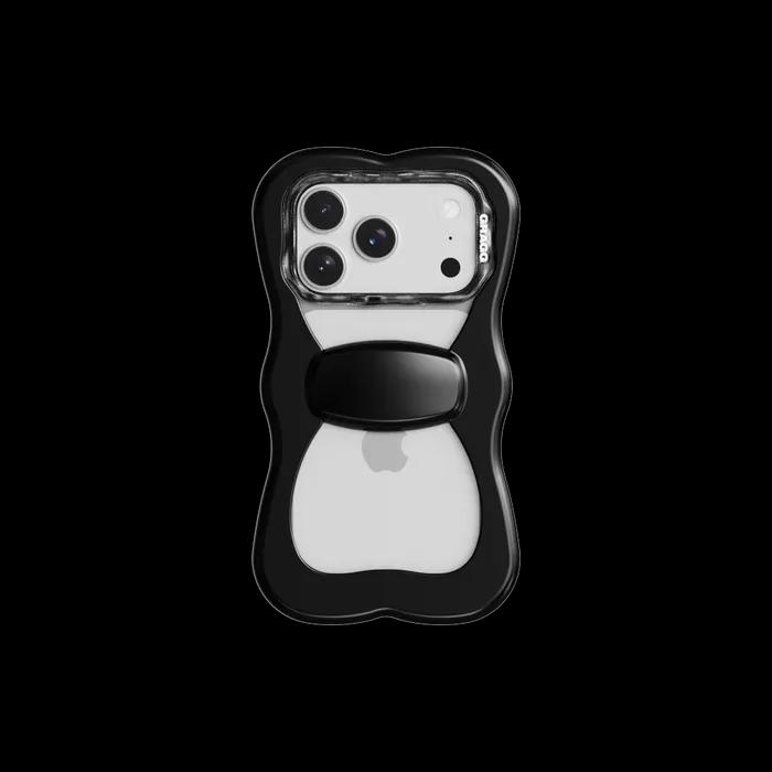 LAYERED RIBBON CASE - BLACK