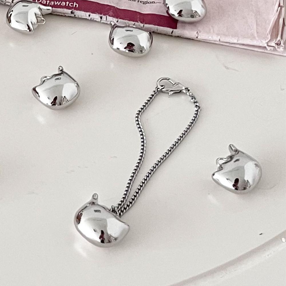 noonnoon logo bag charm