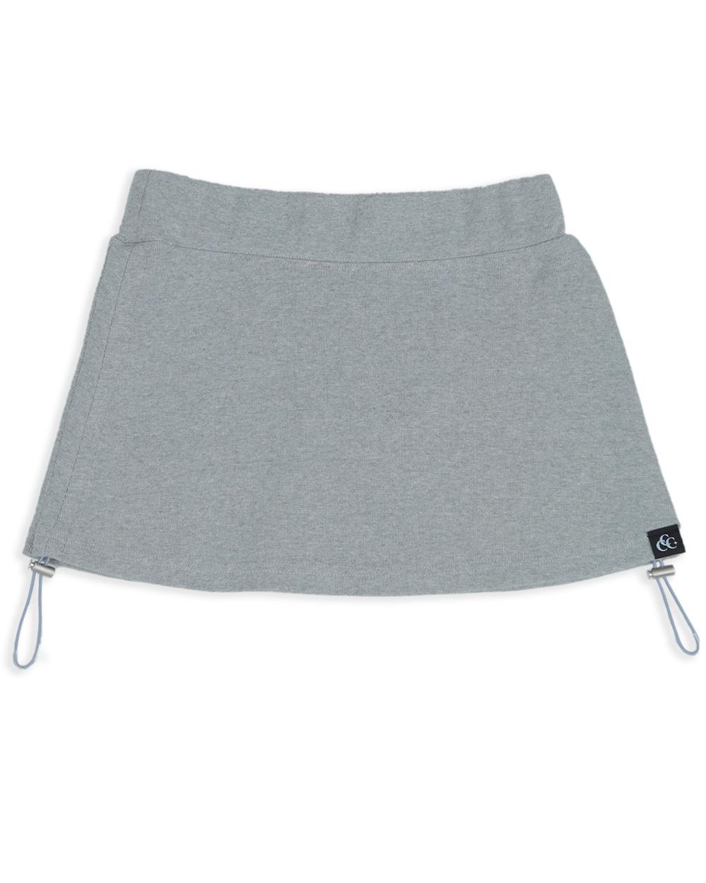 Basic line skirt ( grey )