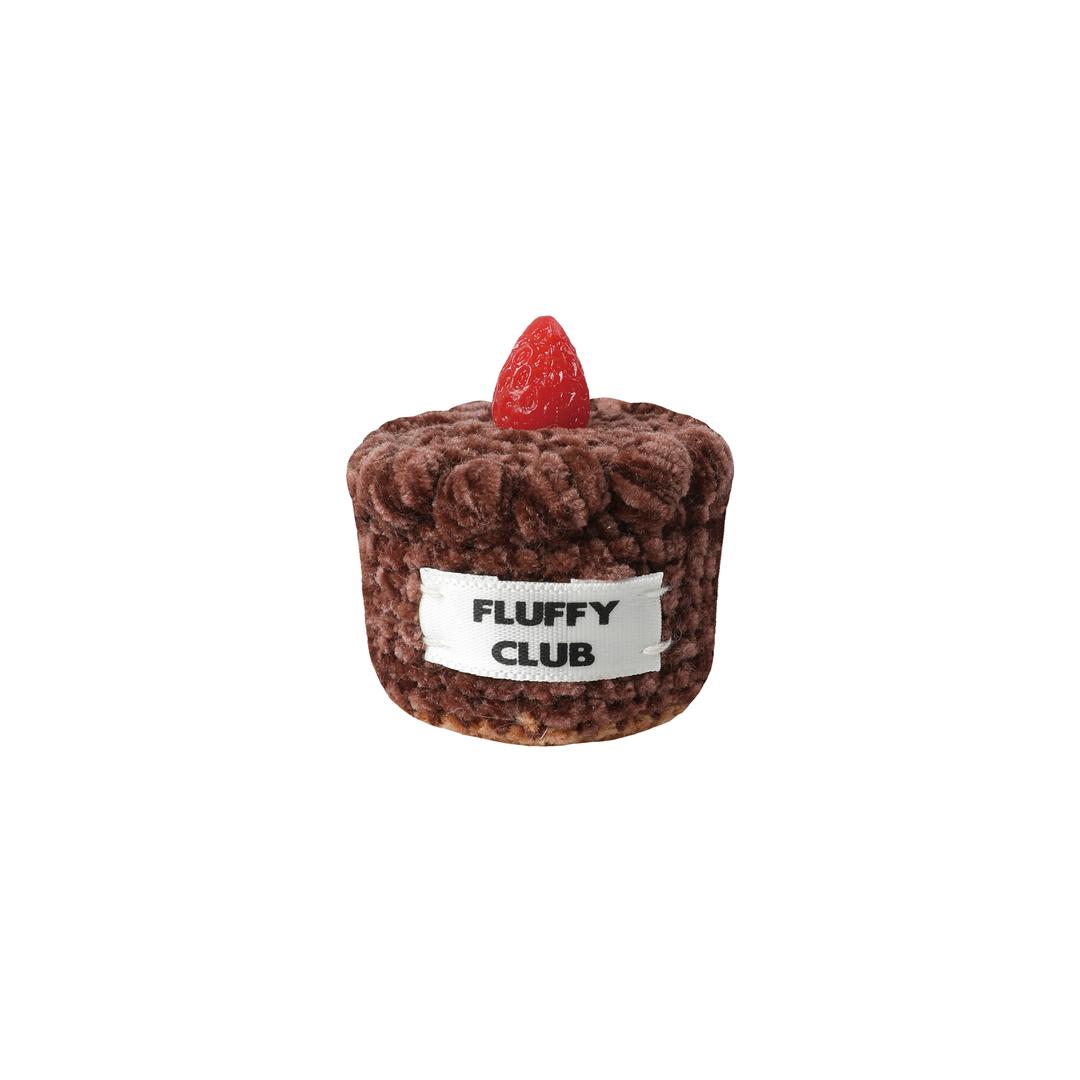 DARK CHOCHOLATE CREAM  MINI CAKE KEYCHAIN