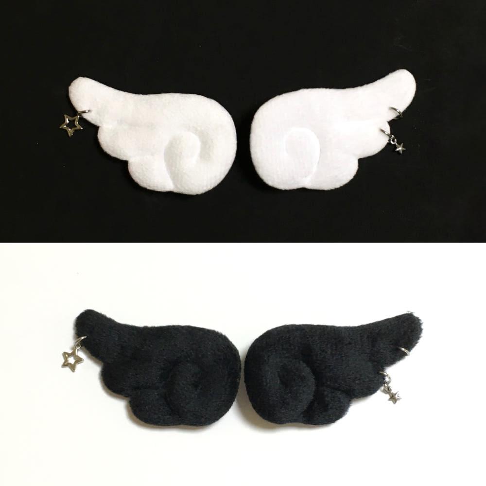 Angel wings໒꒱₊⋆ (hairpin&badge)