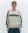 ONE SHOULDER KNIT (LIGHT GREY)