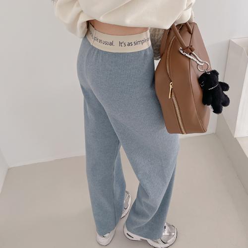 Lettering band pants *12월8일 입고예정*