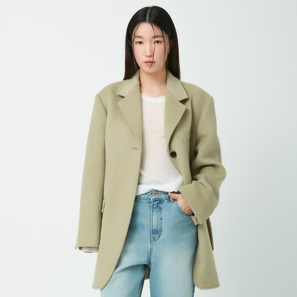 Wool Olive Jacket