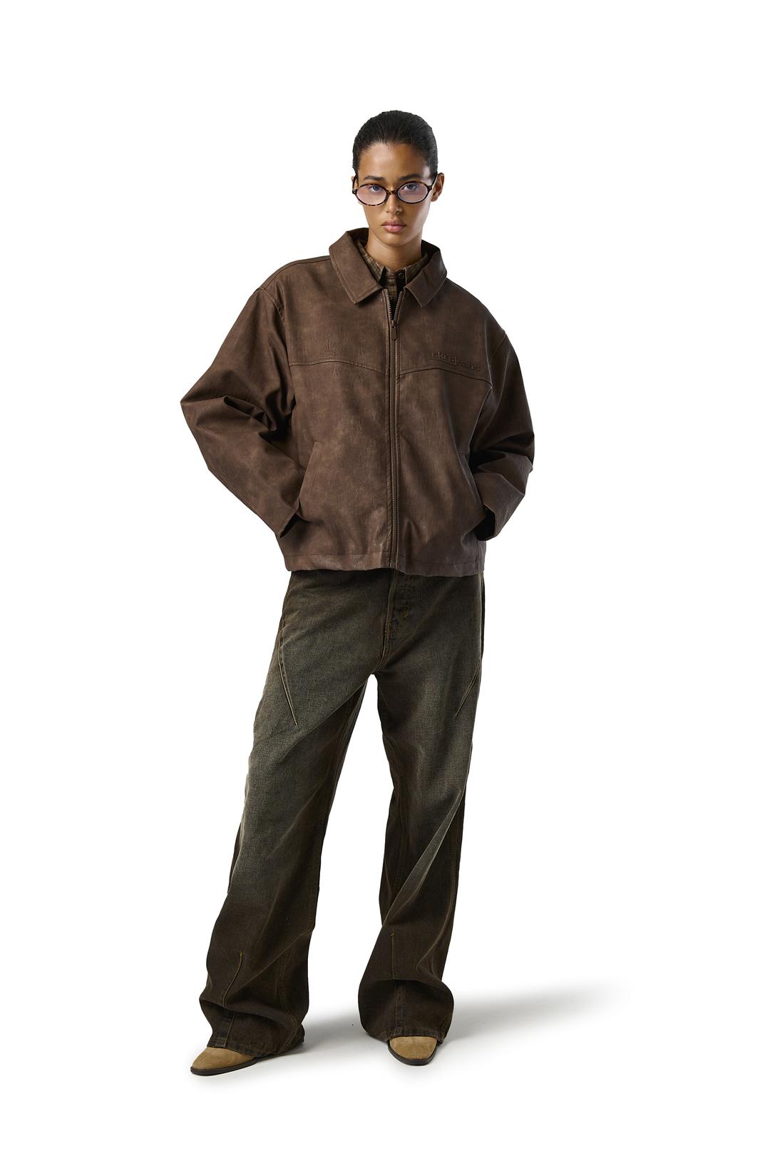 Diego Vegan Leather Jacket - XL
