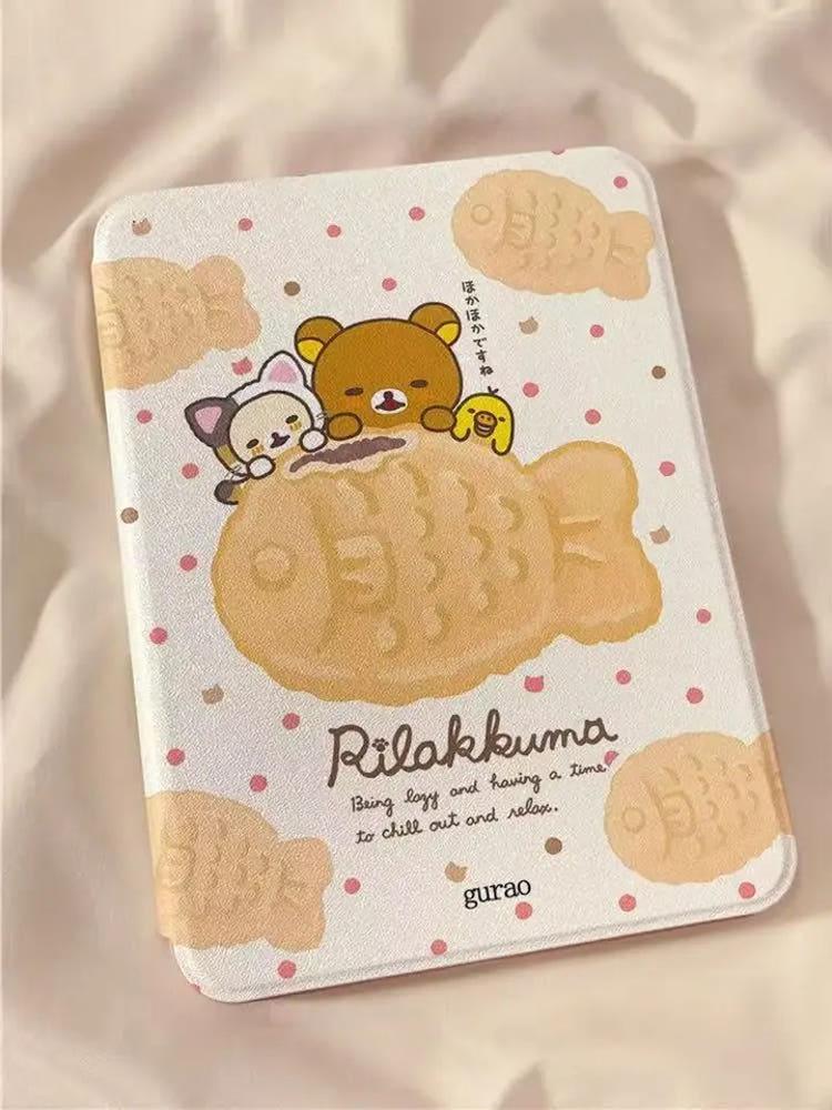 리락쿠마 붕어빵 아이패드 케이스 유니크 디자인 ipad air pro