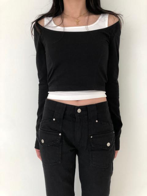 [히피디피] 소피 세트 tee (3color)