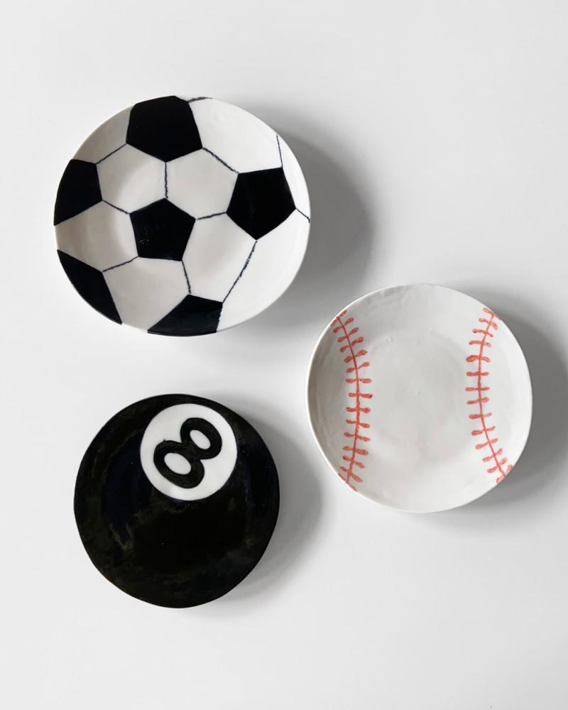 페어쉬림프세라믹 플레이트 접시 / Pearshrimpceramic plate