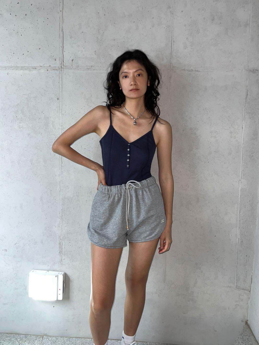 C/A 스냅 바디수트 [워싱네이비]