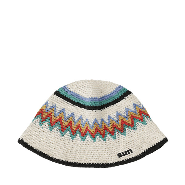 DAY SUN CROCHET BUCKET HAT BLACK