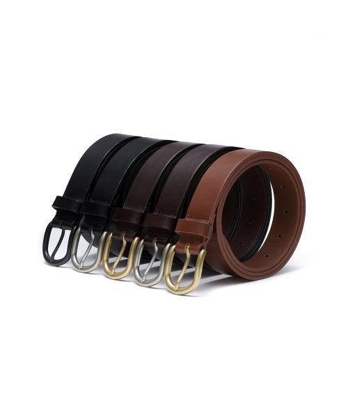 베이식 이탈리안 레더 벨트_30mm