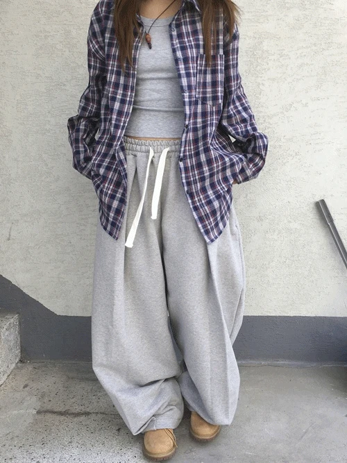 웨스트 폴딩 트레이닝 팬츠 (3color)