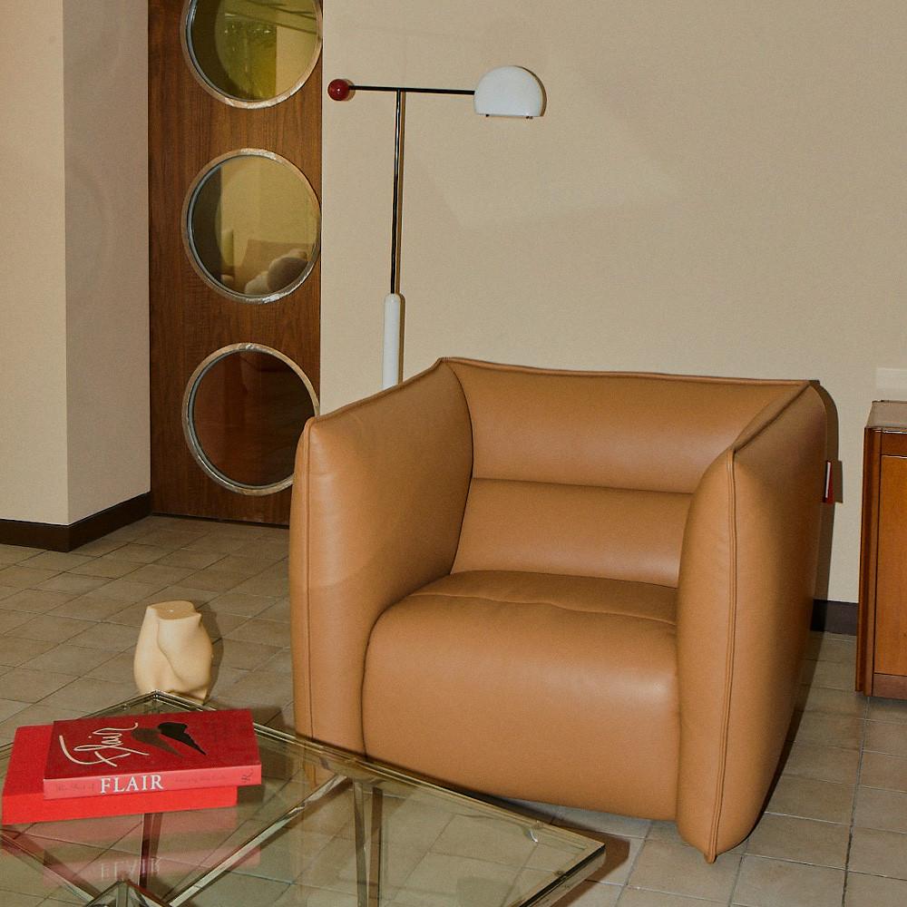 알로소 사티 1인소파 가죽소파 (모듈소파)