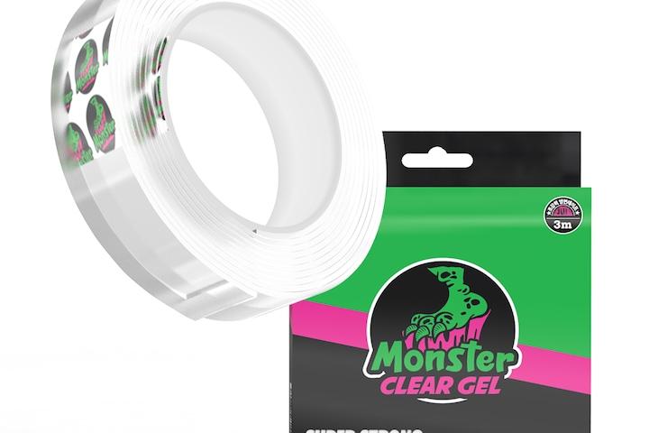 몬스터 클리어 겔 3m 초강력 양면테이프 실리콘 아크릴 강력 투명 폼 블랙박스 접착 차량용