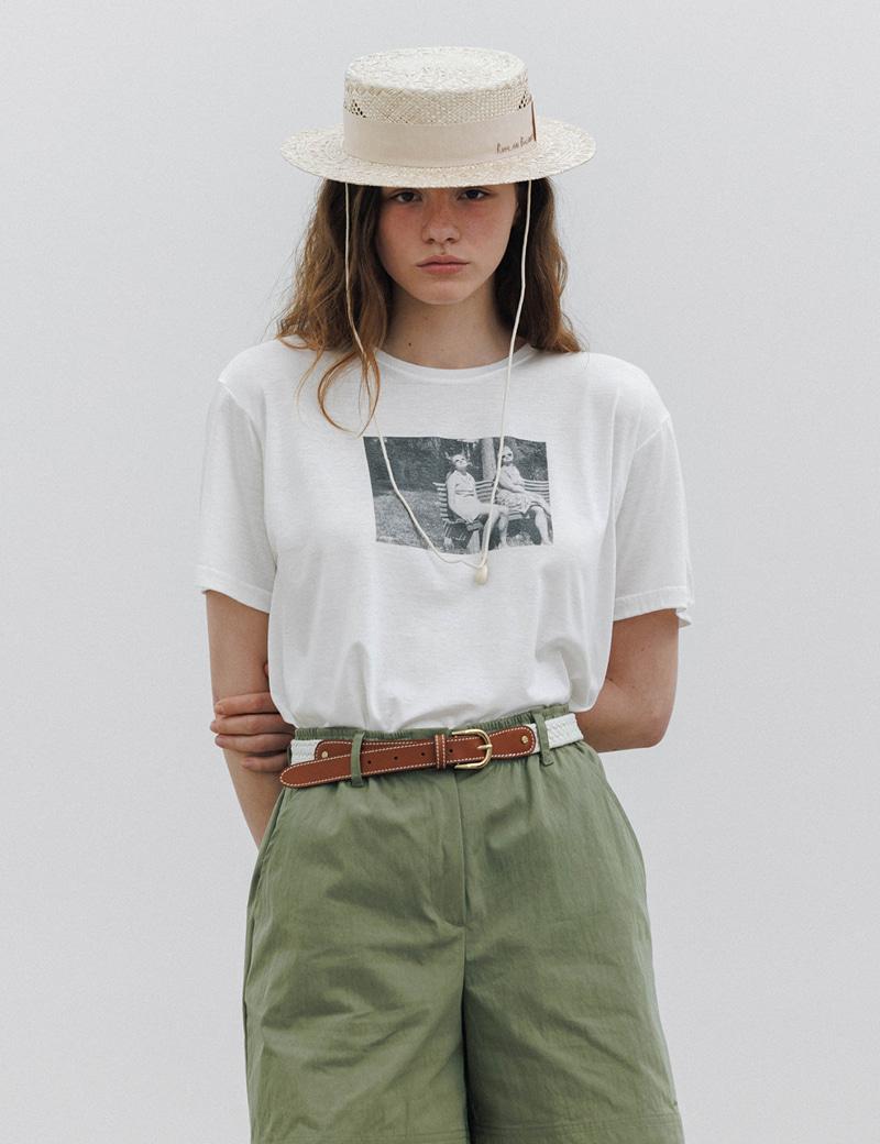 Lady Tencel Tshirt (White)