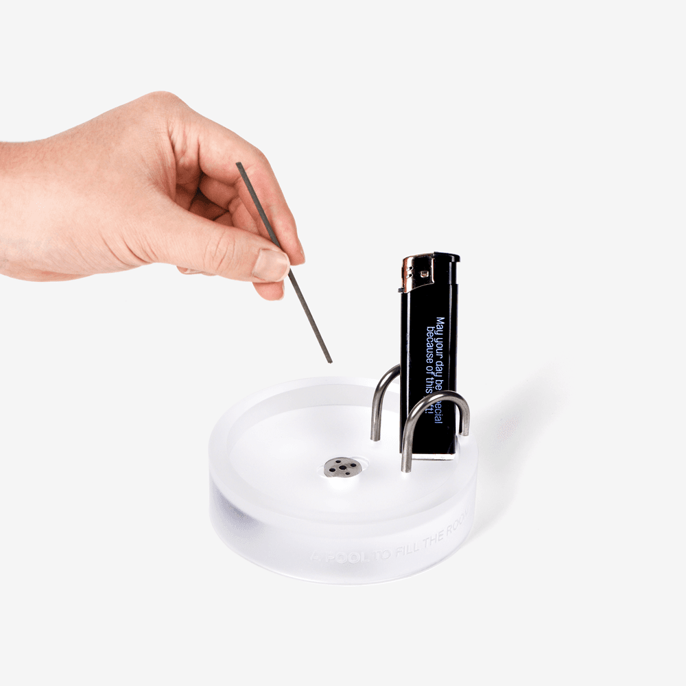 Prooml Incense Holder - clear