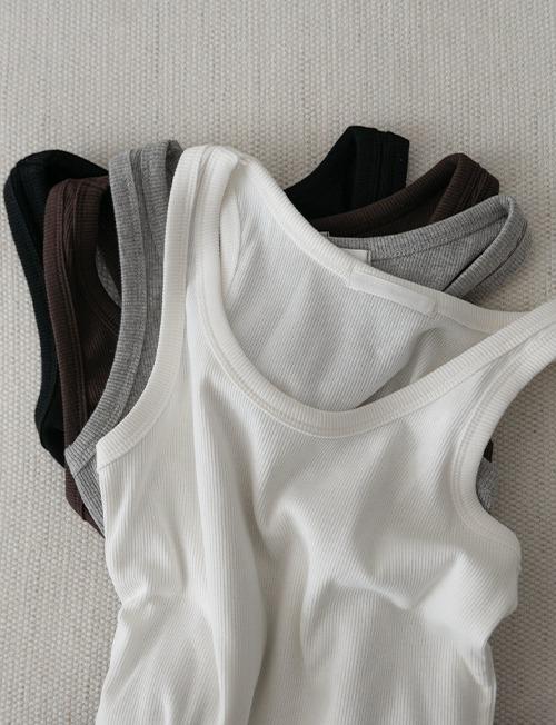 Jacky sleeveless [4colors]