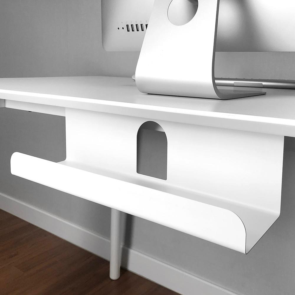 슈파이지업플러스 무타공 멀티탭거치대 선반 멀티탭 정리함 콘센트 전선정리함 전기선 정리 소