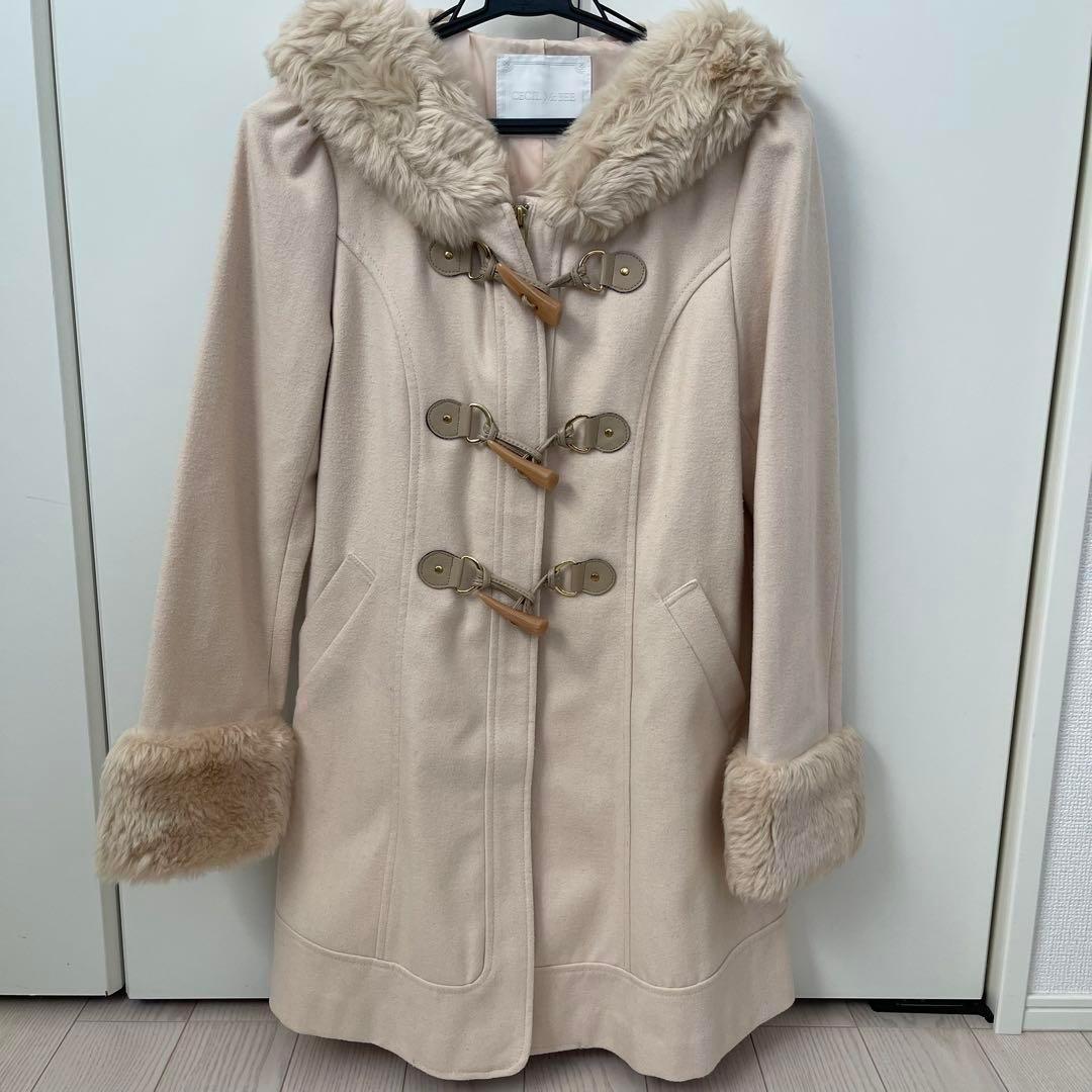 CECIL McBEE ベージュ ダッフルコート M