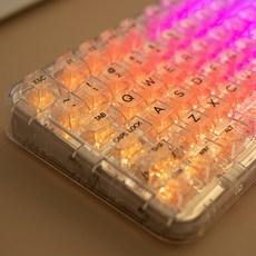 투명 클리어 정각 키캡